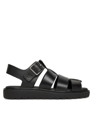 Sandały Calvin Klein Jeans Sq Molded Sdl Fisherman Mg Wn YW0YW01700 Czarny