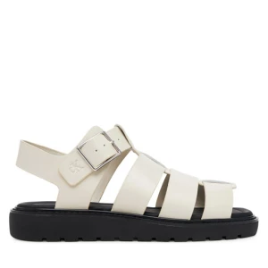 Sandały Calvin Klein Jeans Sq Molded Sdl Fisherman Mg Wn YW0YW01700 Écru