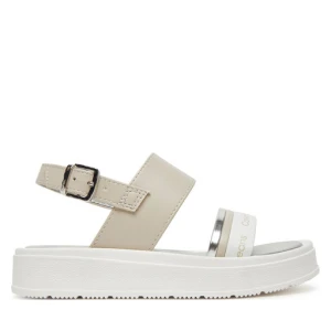 Sandały Calvin Klein Jeans V4A2-82053-0371A M Beżowy