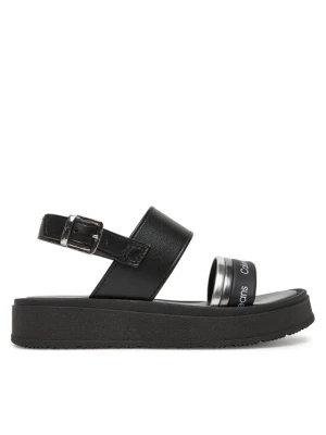 Sandały Calvin Klein Jeans V4A2-82053-0371X M Czarny