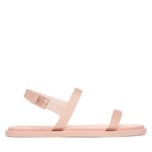 Sandały Calvin Klein Jelly Sandal Sling Mat Tran Tpu HW0HW02969 Beżowy