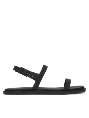 Sandały Calvin Klein Jelly Sandal Sling Mat Tran Tpu HW0HW02969 Czarny