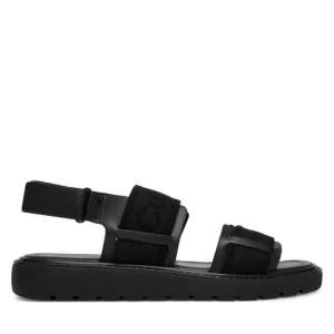Sandały Calvin Klein Sq Molded Sandal Webb HW0HW02872 Czarny