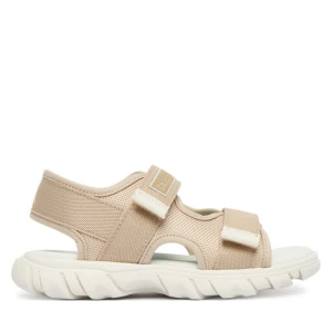 Sandały Calvin Klein Velcro Sandal V1B2-83321-1564 Beżowy