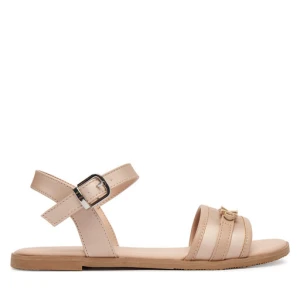 Sandały Calvin Klein Velcro Sandal V3A2-83248-1906 D Beżowy