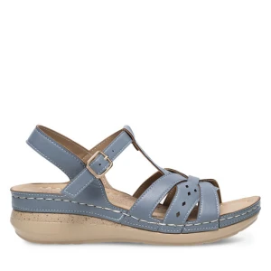 Sandały Clara Barson WYL0510-25 Niebieski