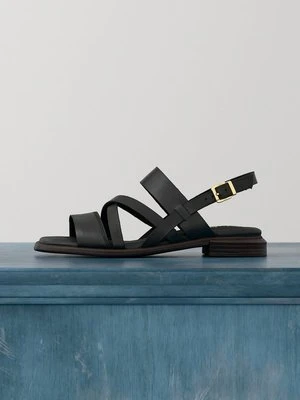 Sandały Clarks czarny