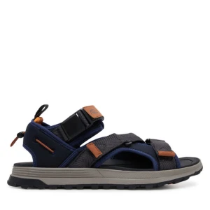 Sandały Clarks ATL Trek Tide 26181521 Granatowy