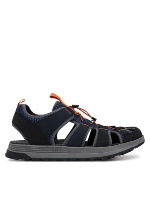 Sandały Clarks ATL Trek Wave 26181516 Granatowy