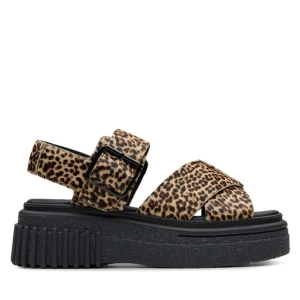 Sandały Clarks Evamar Wish 26182050 Brązowy