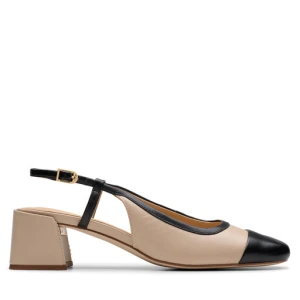 Sandały Clarks Nyta45 Sling 26181321 Beżowy