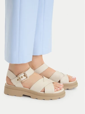 Sandały Clarks Orinoco3 Cross 26186092 Écru Kremowy