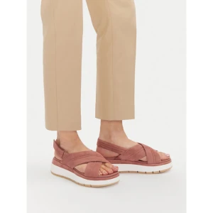 Sandały Clarks Tuscan Cross 26181471 Różowy