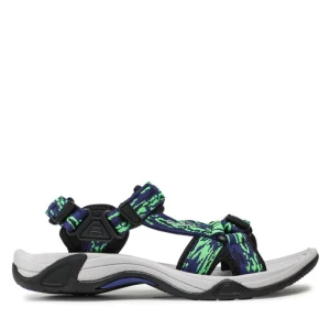 Sandały CMP Kids Hamal Hiking Sandal 38Q9954J Zielony ogólna - CMP - domyślna tabela rozmiarów