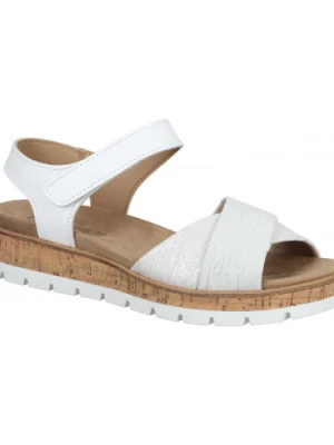 SANDAŁY COMFORTABEL - 710179-03 WHITE