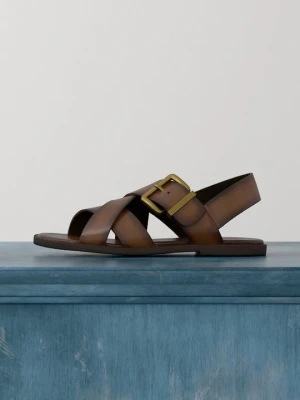 Sandały Copenhagen Shoes ciemnobrązowy