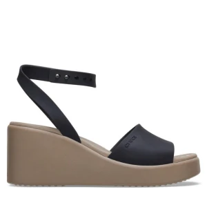 Sandały Crocs Brooklyn Ankle Strap Wedge 209406 Czarny