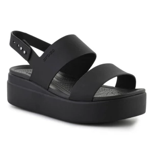 Sandały Crocs Brooklyn Low Wedge 206453-060 czarne