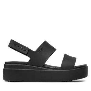 Sandały Crocs Brooklyn Low Wedge W 206453 Czarny