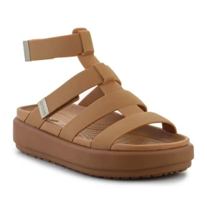 Sandały Crocs Brooklyn luxe Gladiator  209557-2U3 brązowe