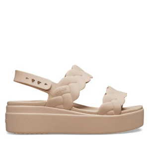 Sandały Crocs Brooklyn Woven Upper LW 209977 Beżowy