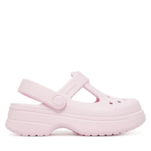 Sandały Crocs Classic Mary Jane Clog K 210615 Różowy