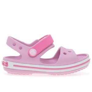 Sandały Crocs Crocband Sandal 12856-6GD - różowe