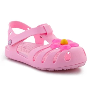 Sandały Crocs Isabela Charm Sandals 208445-6S0 różowe