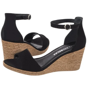 Sandały Czarne 6TBL0_V_ __14F (RY823-a) Ryłko