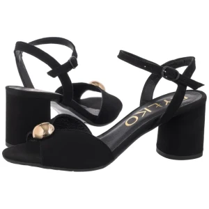 Sandały Czarne 6TG60_T_ __14 (RY1092-a) Ryłko