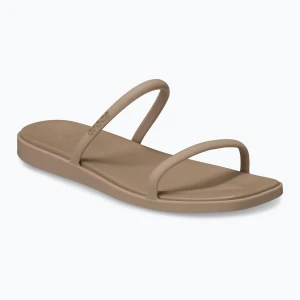 Sandały damskie Crocs Miami Two Strap Sandal milk chocolate