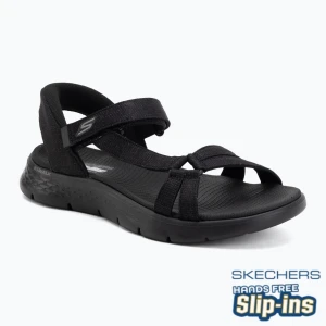 Sandały damskie SKECHERS Go Walk Flex Illuminate black