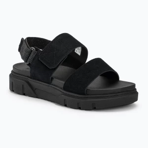 Sandały damskie Timberland Greyfield 2 Strap black suede