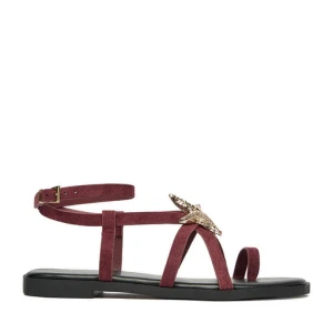 Sandały DeeZee CEO-YLD-F9678 Bordowy