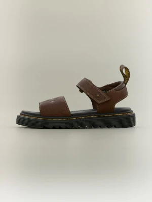 Sandały Dr. Martens ciemnobrązowy