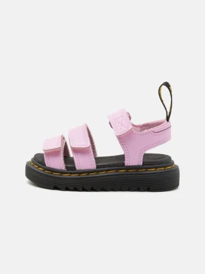 Sandały Dr. Martens jasnoróżowy
