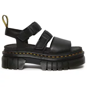 Sandały Dr Martens Ricki Nappa Lux Leather 3-Strap Platform 27405001 - czarne