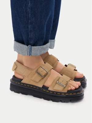 Sandały Dr. Martens Zebzag Sandals DM42689200 Brązowy jasny