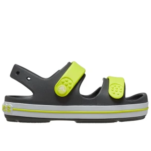 Sandały dziecięce Crocs Crocband Cruiser Sandal 209423-1NJ - szare