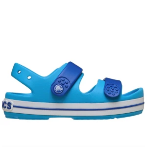 Sandały dziecięce Crocs Crocband Cruiser Sandal 209423-4MO - niebieskie