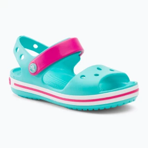 Sandały dziecięce Crocs Crocband Sandal Kids pool/candy pink