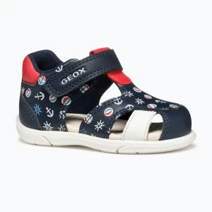 Sandały dziecięce Geox Zapito navy/red