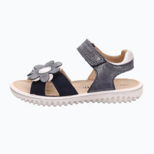 Sandały dziecięce Superfit Sparkle blue/silver