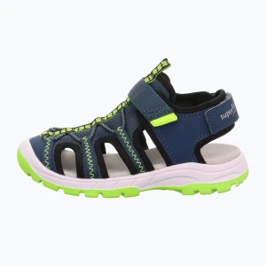 Sandały dziecięce Superfit Tornado Light blue/yellow