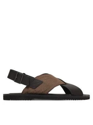 Sandały Emporio Armani EM004323 AF25617 M6354 Brązowy