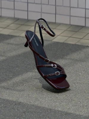 Sandały Even&Odd Wide Fit By Zalando ciemnobrązowy