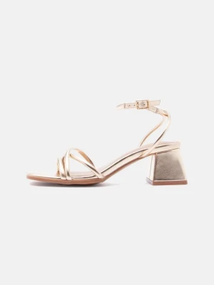 Sandały Even&Odd Wide Fit By Zalando złoty