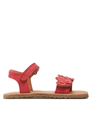 Sandały Froddo Barefoot Flexy Flowers G3150265 M Czerwony