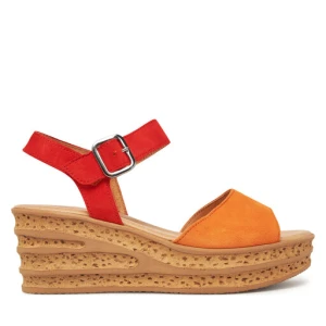 Sandały Gabor 64.651.10 Pomarańczowy
