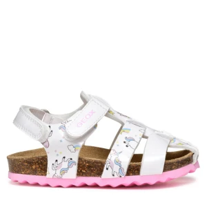 Sandały Geox B Sandal Chalki B452RA 0FCHH C1000 M Biały